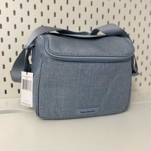 Vera Bradley Lighten Up Stay Cooler Bag in Zen Gray NWT